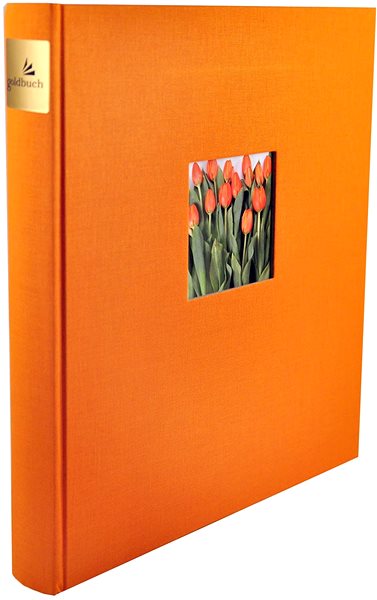 Photo Album Goldbuch Orange Lateral view