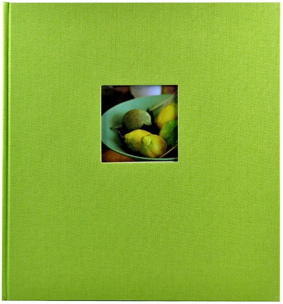 Photo Album Goldbuch Bella Vista Green Black Leaves Screen