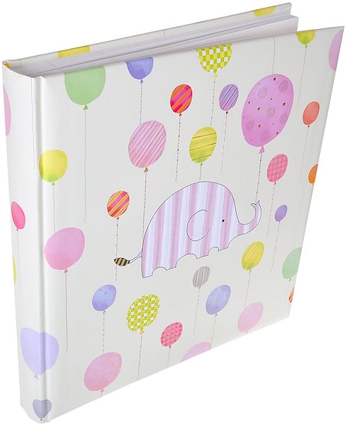 Photo Album Happy Elephant Pink Goldbuch Lateral view