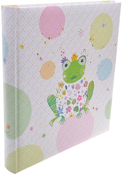 Photo Album Goldbook Happy Frog Lateral view