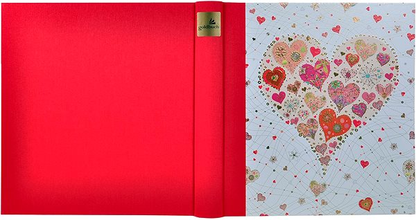 Photo Album Goldbuch Pink Turnowsky Heart Screen