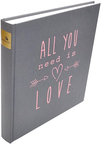 Photo Album Goldbuch All You Need is Love Lateral view
