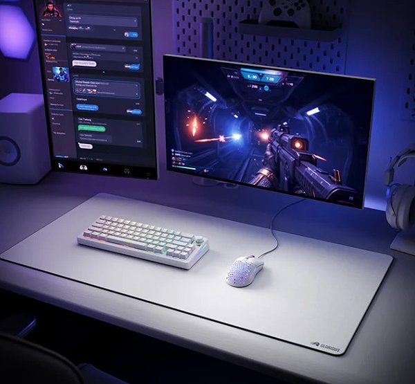 Glorious Model O Eternal - Wired - White gaming mouse.