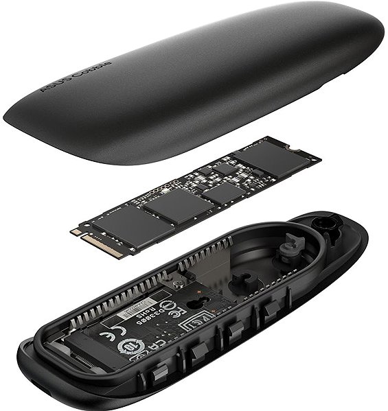 Externes Festplattengehäuse Asus Cobble SSD case schwarz ...