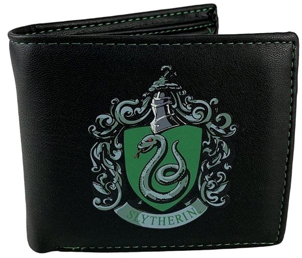 Wallet Harry Potter: Slytherin - opening wallet .