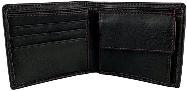 Wallet Harry Potter: Slytherin - opening wallet .