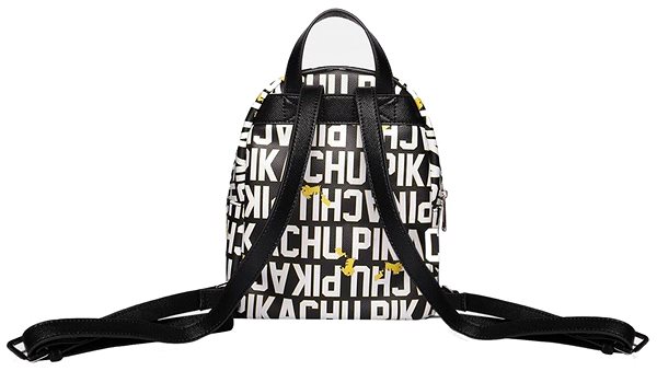 City Backpack Pokémon: Pikachu Lettering - Women's Backpack .