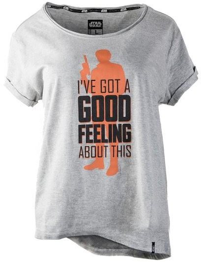 T-Shirt Star Wars Good Feeling Ladies T-Shirt - S ...