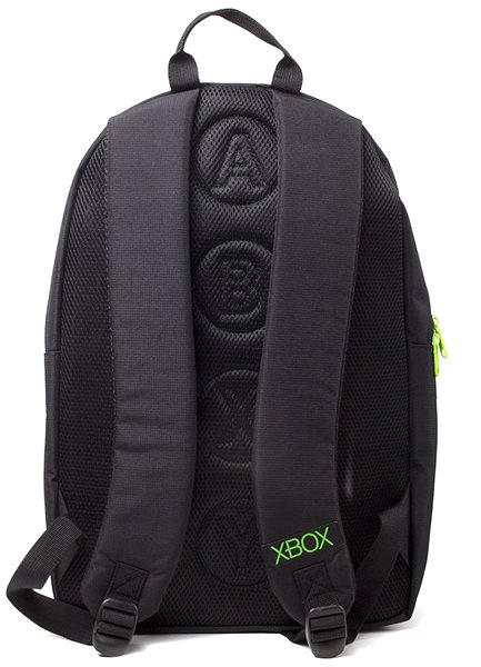 Hátizsák Xbox - hátizsák Hátoldal