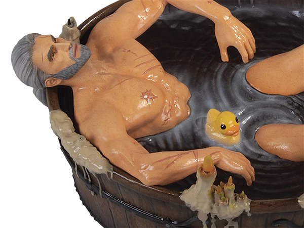 Figura The Witcher 3: Geralt in the Bath - figura Jellemzők/technológia