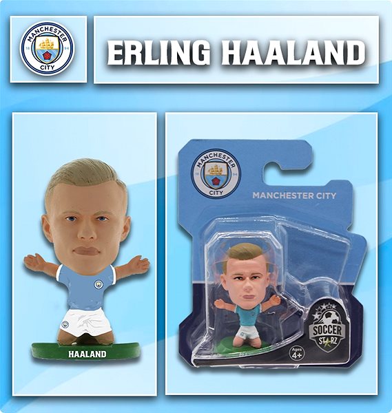 Figúrka SoccerStarz – Erling Haaland – Manchester City ...