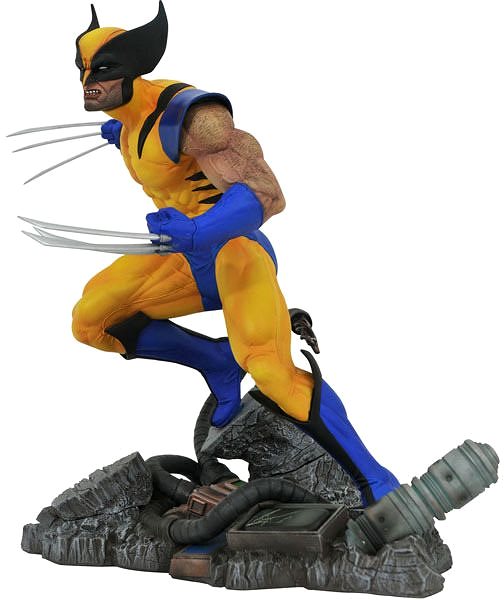 Figur Wolverine - Figur Seitlicher Anblick