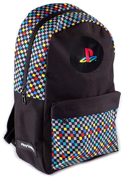 Batoh PlayStation Retro Backpack – Batoh Bočný pohľad