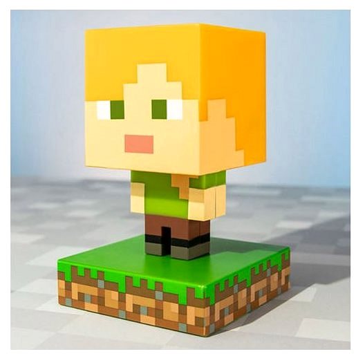 Figure Minecraft - Alex - Light Figurine Lifestyle