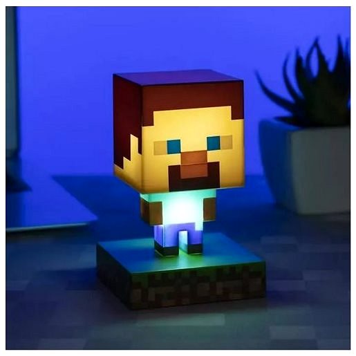Figure Minecraft - Steve - Light Figurine Features/technology