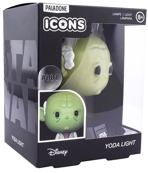 Figura Star Wars - Yoda - világító figura Csomagolás/doboz