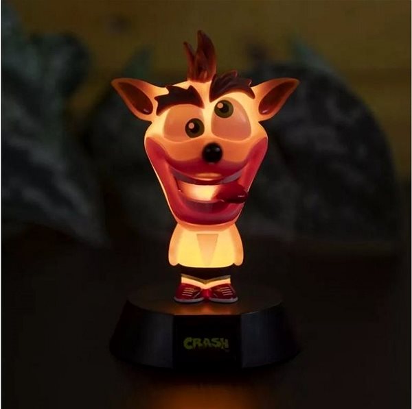 Figura Crash Bandicoot - Crash - világító figura Jellemzők/technológia