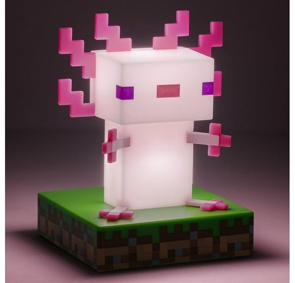 Figura Minecraft - Axolot - világító figura ...