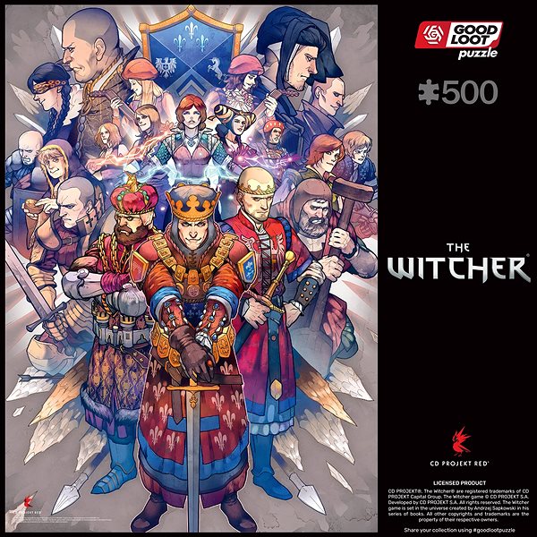 Puzzle The Witcher: Northern Realms - Puzzle ...