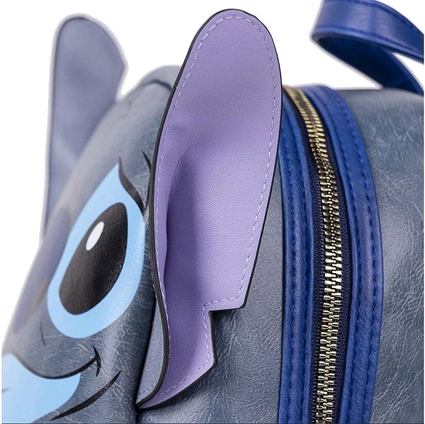 Backpack Disney Lilo & Stitch: Face with 3D ears - Backpack .