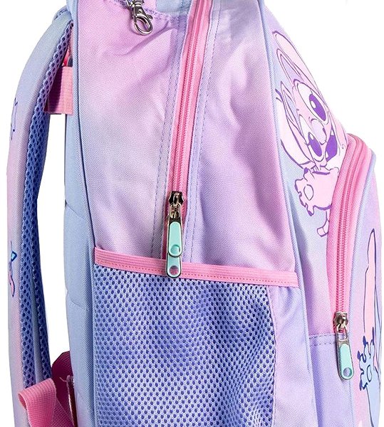 School backpack Disney Lilo & Stitch: I love Stitch - school backpack .