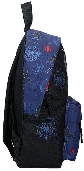 Backpack Spiderman - backpack, dark blue-black .