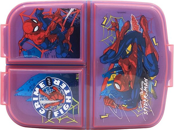 Lunch Box STOR Spiderman – multi-compartment lunch box ...