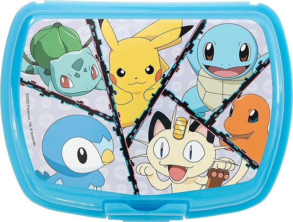 Lunch Box STOR Urban Pokémon Blue – lunch box ...