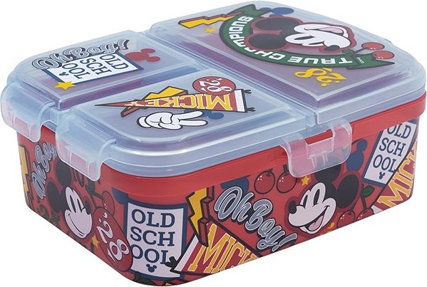 Lunch Box STOR XL Mickey Mouse – multi-compartment snack box ...