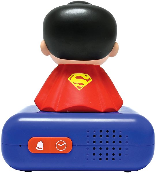 Superman Alarm Clock: Superman - Alarm Clock with 3D Night Light.