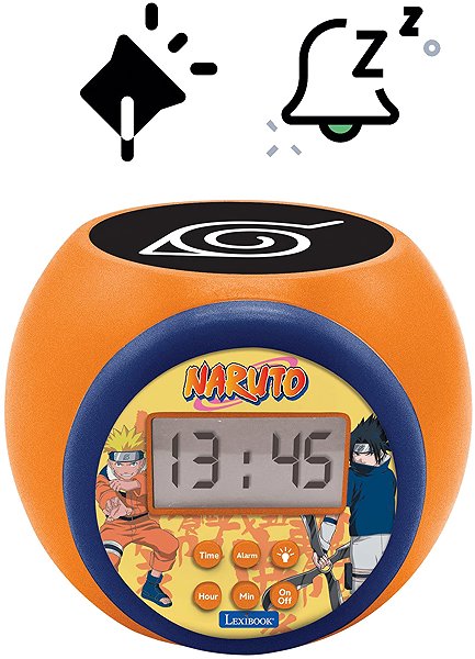 Naruto - Alarm Clock with Projector.