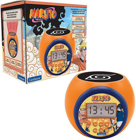 Naruto - Alarm Clock with Projector.