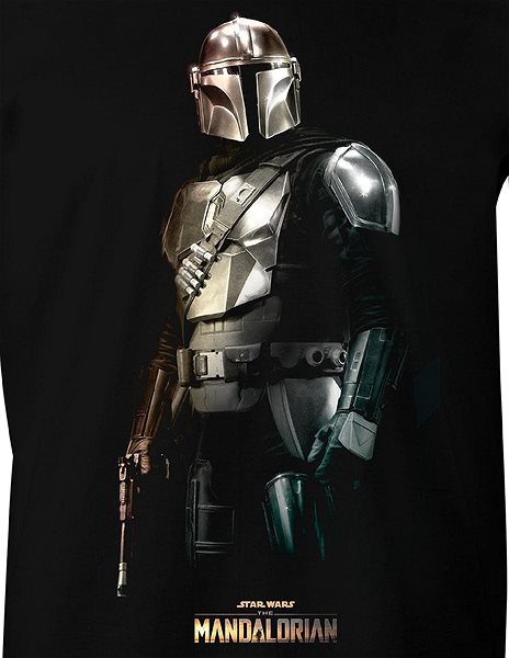 Póló Star Wars Mandalorian - Iron Mando - XL póló ...