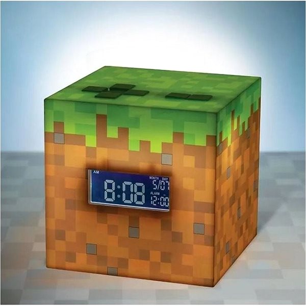 Budík Minecraft – Brick – budík Lifestyle