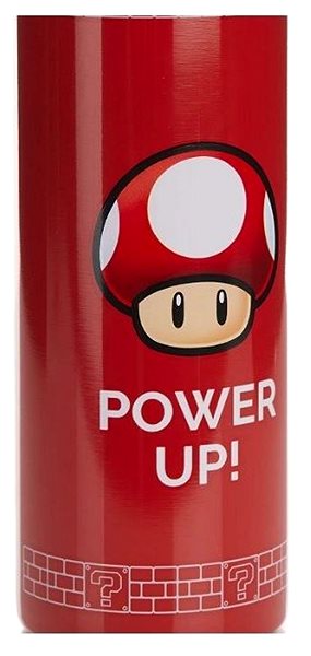 Fľaša na vodu Nintendo – Super Mario Power Up – nerezová fľaša na vodu ...
