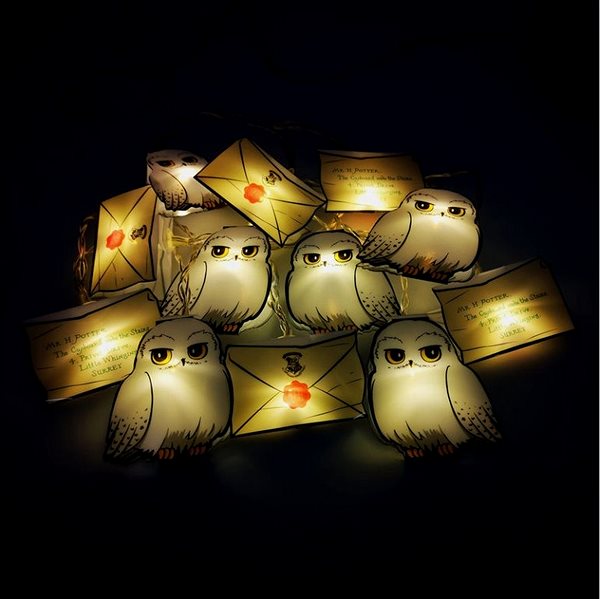 Lichterkette Harry Potter - Hedwig - Lichter zum Aufhängen ...