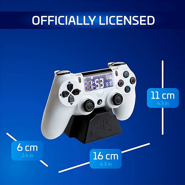 Wecker PlayStation - DualShock 4 Controller - Wecker Technische Zeichnung