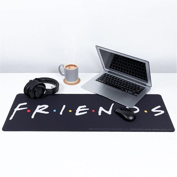 Podložka pod myš Friends – Logo – Herná podložka na stôl Lifestyle