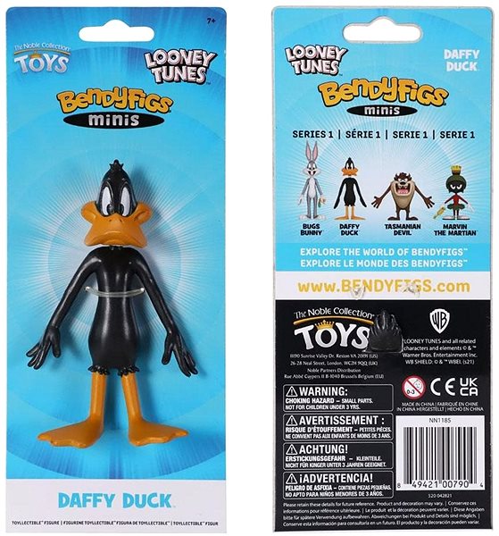 Figur Looney Tunes - Daffy Duck - Figur Verpackung/Box