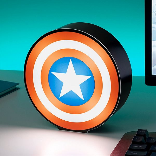 Asztali lámpa Marvel - Capitan America - lámpa ...