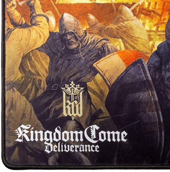 Podložka pod myš Kingdom Come: Deliverance – Fighting Knight – Herná podložka na stôl Vlastnosti/technológia