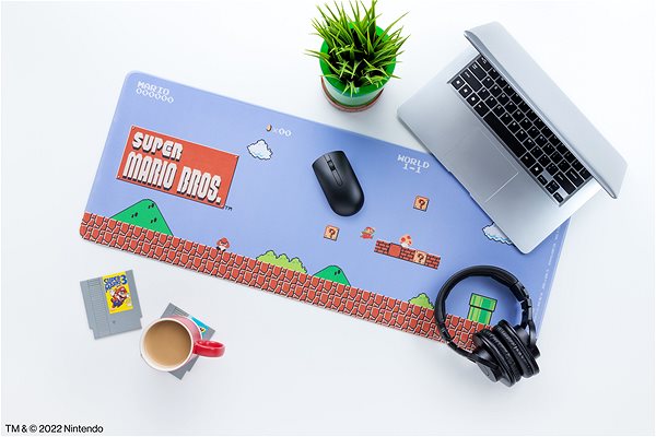 Mauspad Super Mario - Bros - Spielmatte für den Tisch Lifestyle
