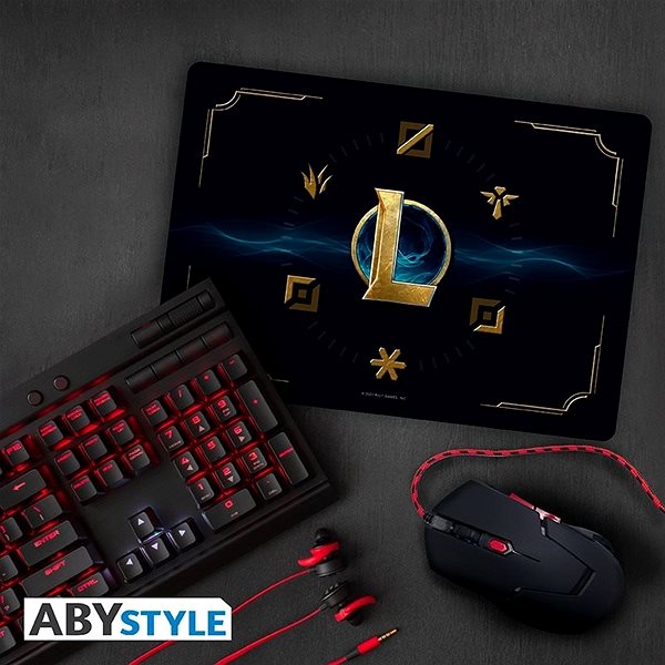 Mouse Pad League of Legends: Hexteck Logo - game pad ...