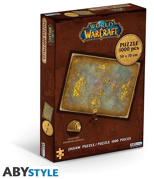Puzzle World of Warcraft – Azeroth's Map – Puzzle ...
