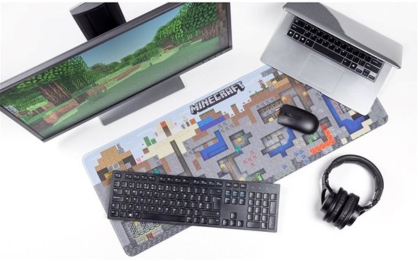 Mauspad Minecraft - World - Tisch-Gamepad Lifestyle