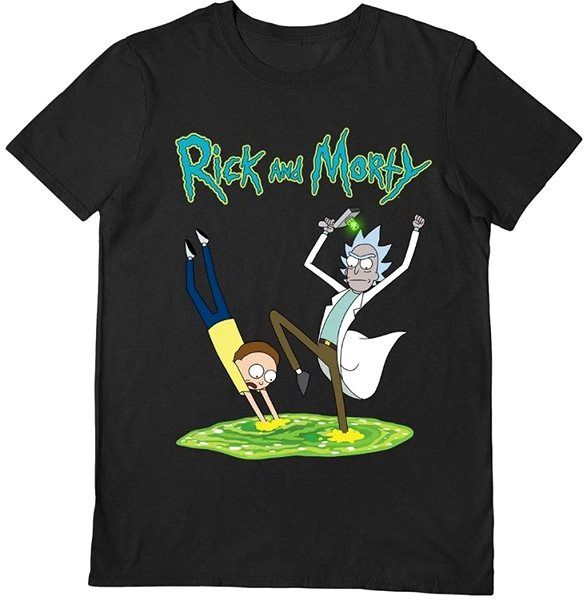 Tričko Rick And Morty - Portal - tričko S ...