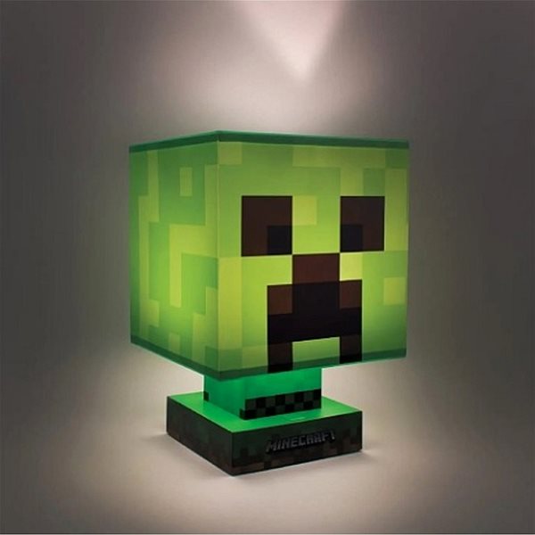 Asztali lámpa Minecraft - Creeper - lámpa ...