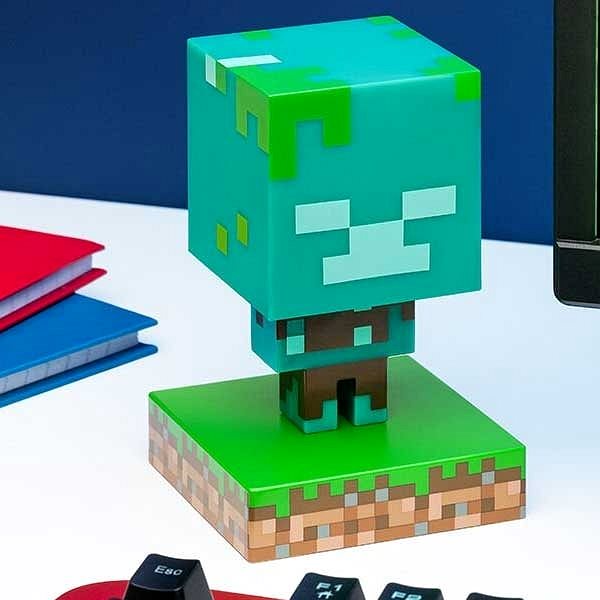 Figura Minecraft - Drowned Zombie - világító figura ...