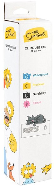 Mouse Pad The Simpsons - Characters - Game mat on the table ...