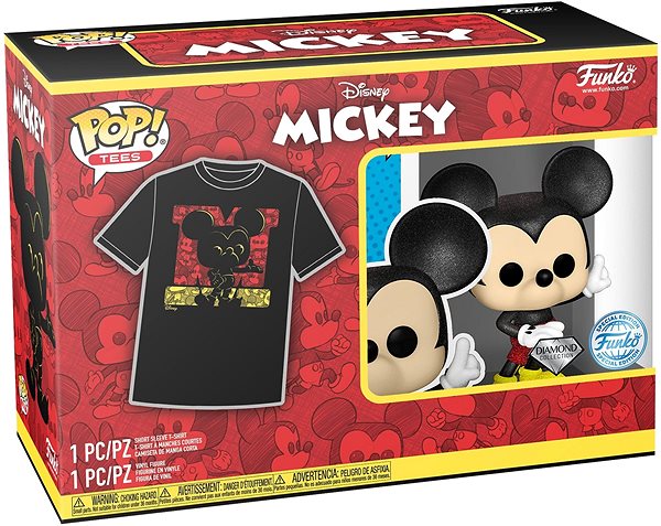 Tričko Disney – Mickey –  S – tričko s figúrkou ...